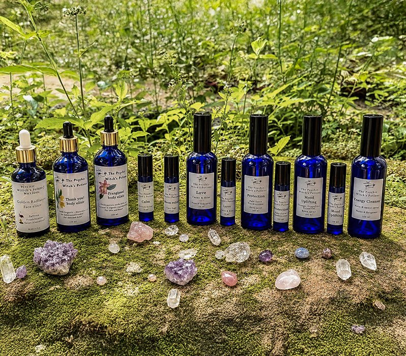 Aromatherapy, essential oil potions for healing sessions
